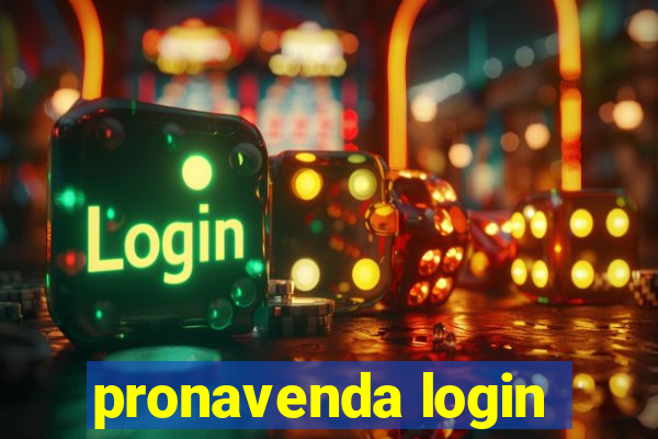 pronavenda login